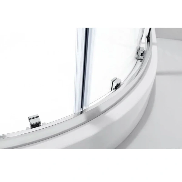 Душевой уголок Cezares Molveno 90х90 см рифленое стекло, хром - фото 4