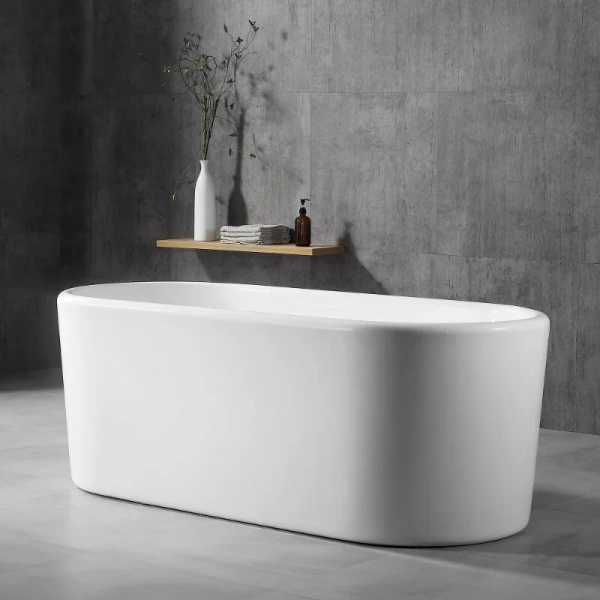 Ванна акриловая Abber 160x70 см белая - фото 1