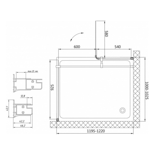 Схема, распашные - фото 7