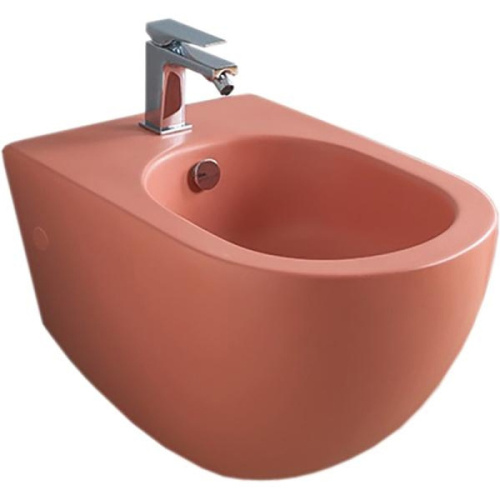 Биде подвесное Artceram File 2.0 rosso corallo - фото 9