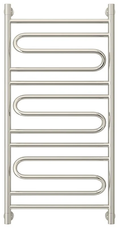 Полотенцесушитель водяной Сунержа Элегия+ 50х100 см хром, лесенка, вертикальные - фото 4