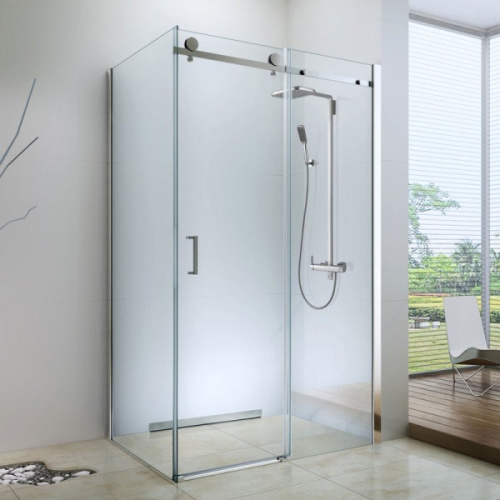 Душевой уголок BERGES Gelios 120x90 см профиль хром сильвер - фото 2
