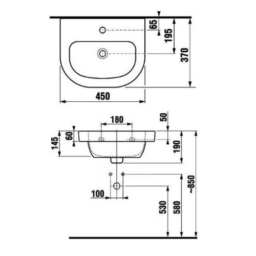 Раковина Jika Olymp Deep - фото 2