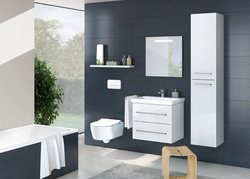 Унитаз подвесной Villeroy & Boch Avento безободковый, с горизонтальным, прямым выпуском, с прямым выпуском - фото 7