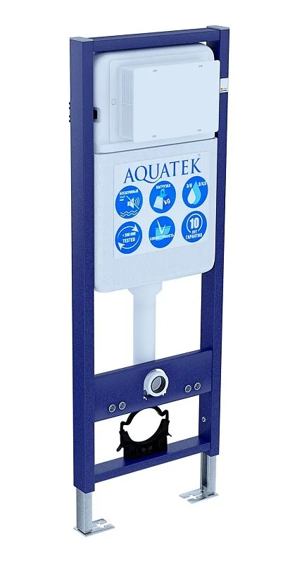 Инсталляция для унитаза Акватек Standart 37 с шумоизоляцией - фото 1