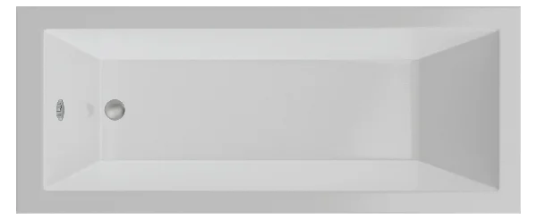 Акриловая ванна C-Bath Semela CBQ014001 170 х 75 см, белая - фото 3
