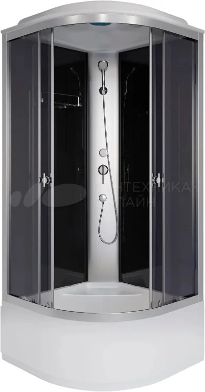 Душевая кабина Niagara Eco 90x90 см с сиденьем - фото 3