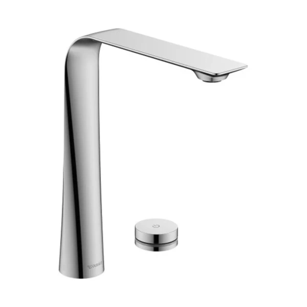 Смеситель Duravit D.1 D11110008010 для раковины высокий, электронный с питанием от сети, хром - фото 1