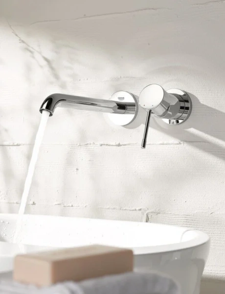 Смеситель для раковины Grohe Essence хром - фото 4