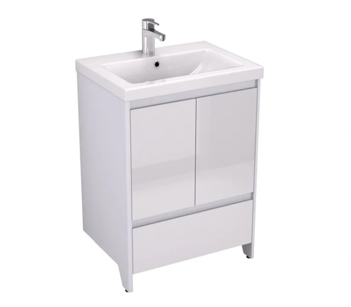 Тумба с раковиной напольная Velvex Klaufs tnKLA.60.2D.1Y-61 60 см МДФ