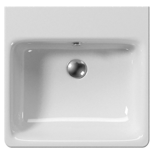 Раковина с переливом GSI Sand 9085, подвесные - фото 2