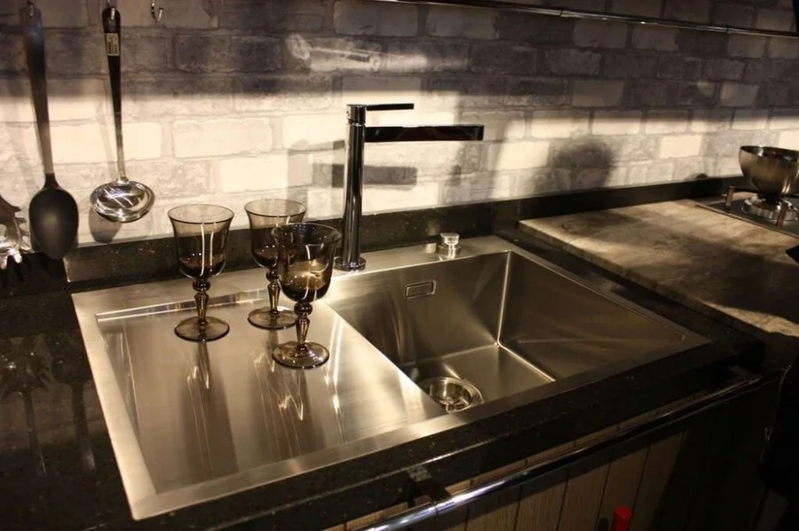 Мойка для кухни Omoikiri Akisame 78-IN-R 78 см нержавеющая сталь чаша справа, матовая нержавейка - фото 5