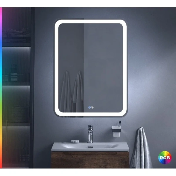 Зеркало с подсветкой Cezares 60 см с функцией памяти, полотно - фото 4