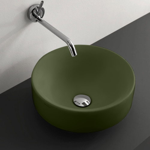 Раковина накладная Kerasan Cento 3557 45 см, керамические - фото 7