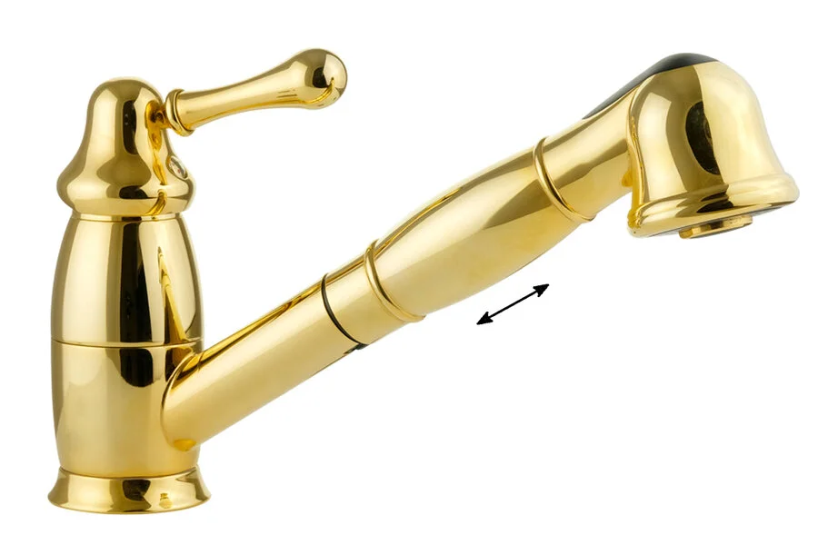 Смеситель для кухни Migliore Maya 18 с выдвижной лейкой - фото 4