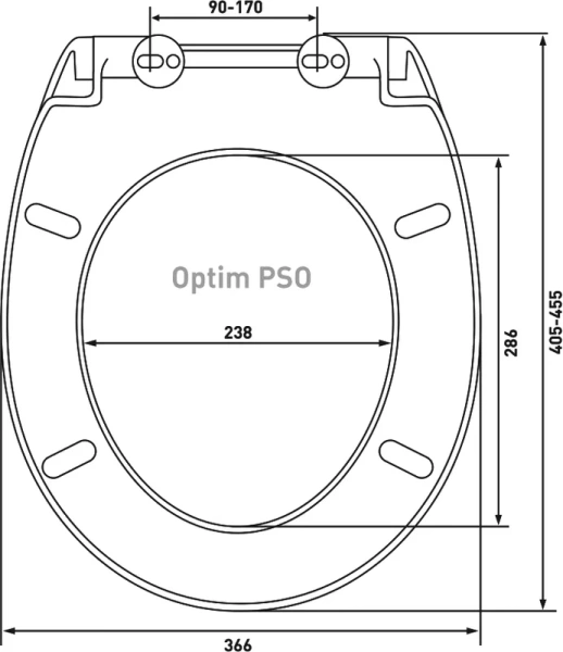Унитаз с инсталляцией BERGES Albit S кнопка хром index_3 - фото 10
