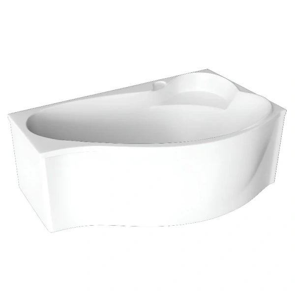 Ванна акриловая 1MarKa Gracia 01гр1695лкп/01гр1695пкп, 160 x 95 см, левая/правая, цвет белый, в наличии - фото 9