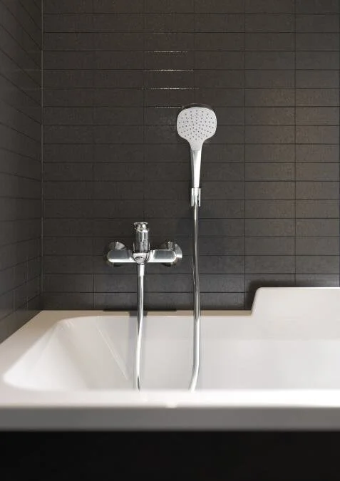 Душевой комплект Hansgrohe Croma Select E с держателем - фото 3