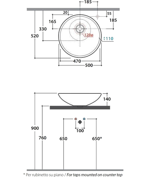 Схема, в форме чаши, круглой формы - фото 5
