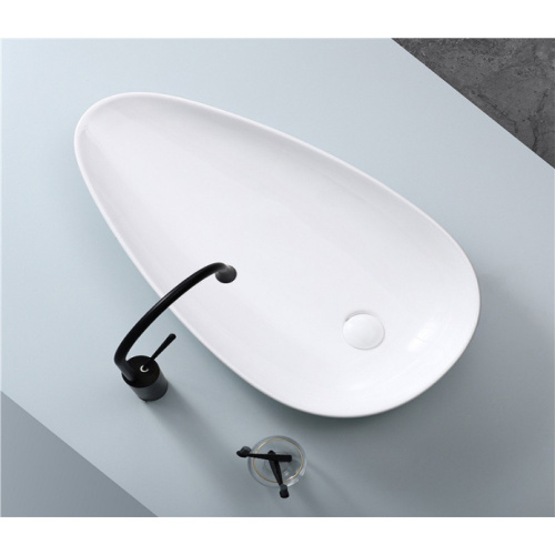Раковина Ceramalux N 76 см белая - фото 2