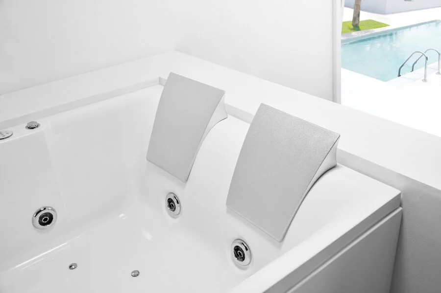 Ванна акриловая гидромассажная SSWW AU818R, 180 x 120 см, с подсветкой, белая, 180 см - фото 8