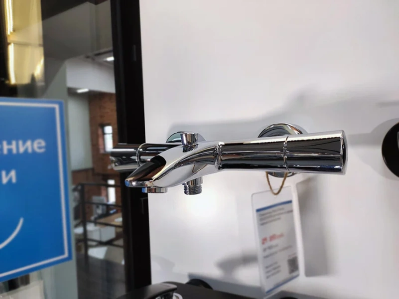 Смеситель для ванны Kludi Zenta 35101 с термостатом - фото 3