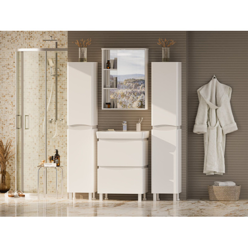 Шкаф-пенал, петли справа, Misty Венера П-Внр05035, в наличии, по запросу index_1 - фото 5