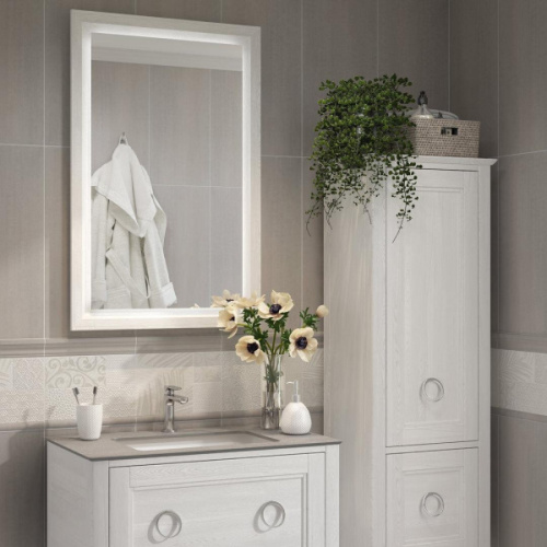 Тумба под раковину напольная Kerama Marazzi Plaza Classic PL.CN.80.1\WHT.M 80 см с выдвижным ящиком - фото 2