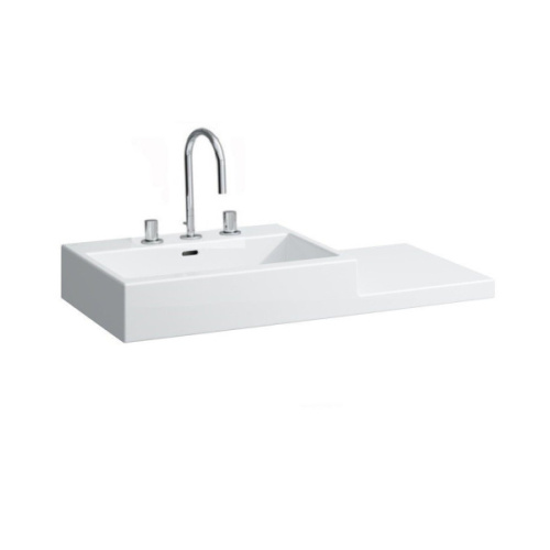 Раковина Laufen Living 100 см с 3 отверстиями для смесителя - фото 9