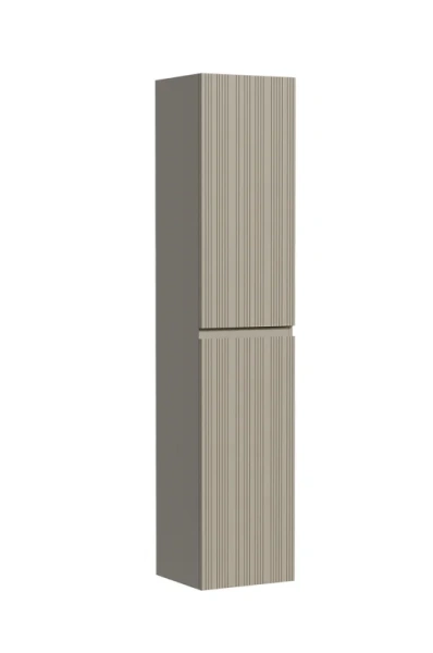 Тумба под раковину подвесная Sancos Code 80 см серая платина