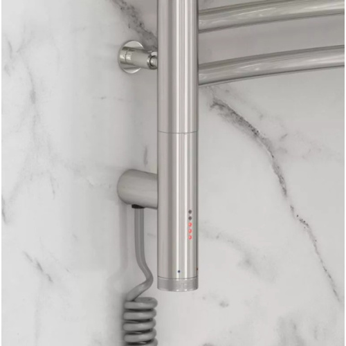 Полотенцесушитель электрический Сунержа Флюид 3.0 50x80 см левый без покрытия - фото 2