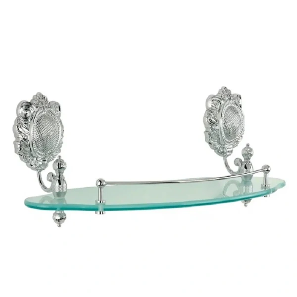 Полочка для ванной Migliore Cleopatra 166 с матовым стеклом - фото 3