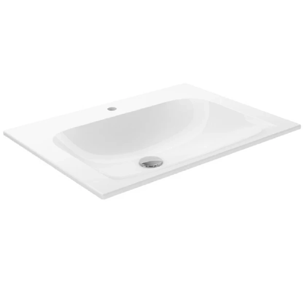 Раковина мебельная Keuco Plan 65 см белая - фото 1