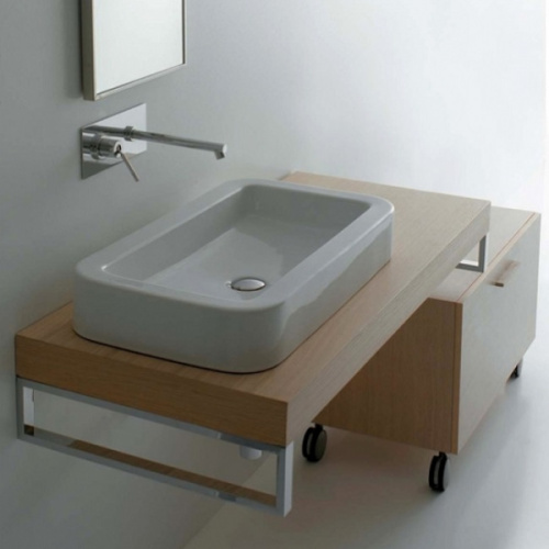 Раковина накладная Globo Stone SS060, накладные (на столешницу) - фото 2