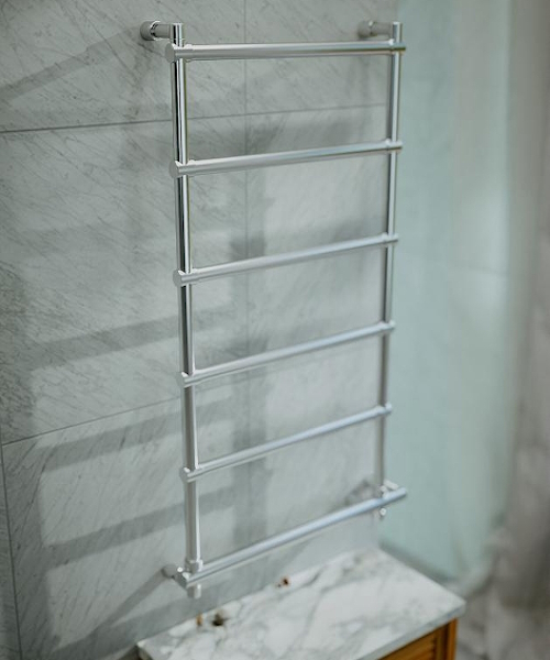 Полотенцесушитель электрический цвет:хром Margaroli 542-6 Box, 6 секций, вертикальные index_1 - фото 6