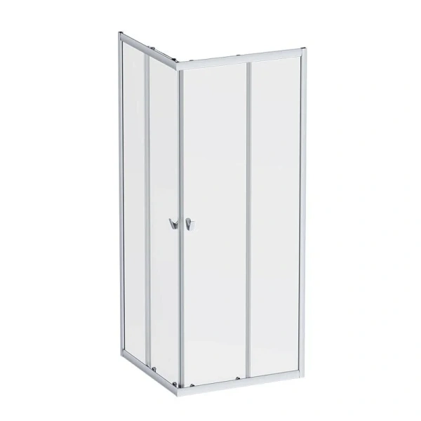 Душевой уголок Am.Pm Sunny 80x80 см хром матовый - фото 1