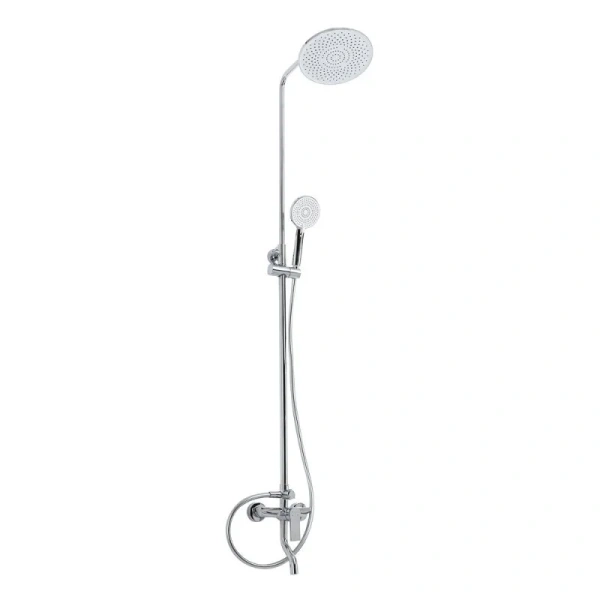 Душевая стойка BelBagno Aurora со смесителем и изливом - фото 1