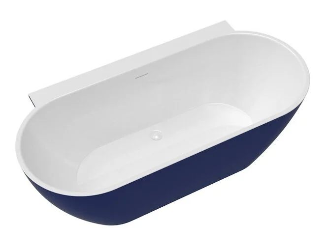 Ванна акриловая Corpa Nera Salieri CN130120, 170 х 80 см, синий матовый - фото 3