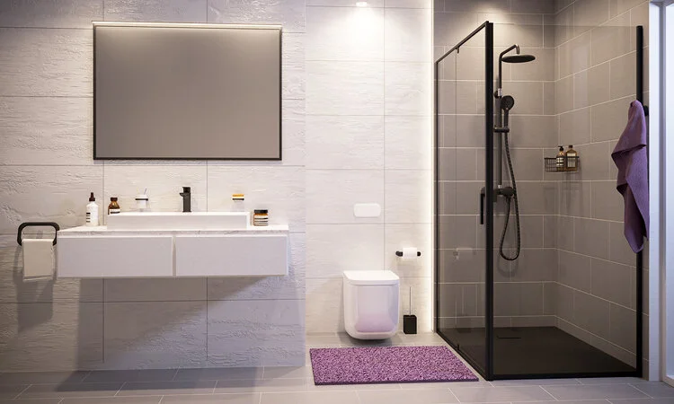 Душевой уголок WasserKRAFT Elbe 120х90 см профиль черный, современные, hi-tech - фото 3