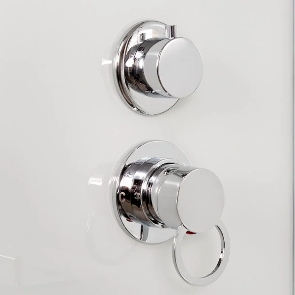 Душевая кабина Deto D 90х90 см с подсветкой, современныe, hi-tech - фото 10