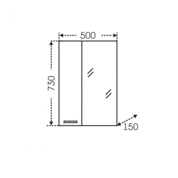 Тумба под раковину подвесная Grossman Фарго 70 см бетон пайн, современная, hi-tech - фото 3