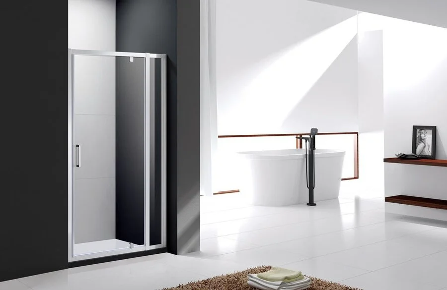 Душевая дверь в нишу Cezares Molveno 120 см стекло прозрачное - фото 4