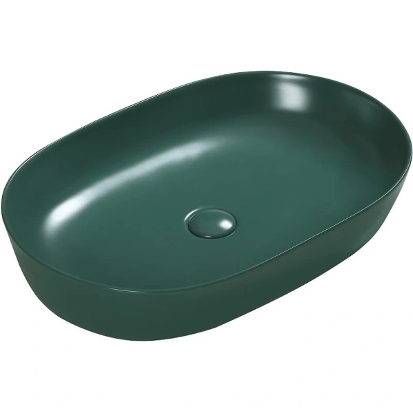 Раковина SantiLine 60 см зеленая - фото 1