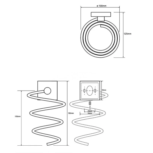 Держатель для фена Bemeta Beta хром - фото 2