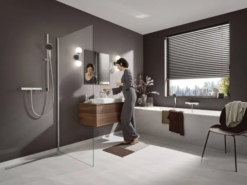 Смеситель для душа Hansgrohe Vivenis хром, современные, hi-tech - фото 3