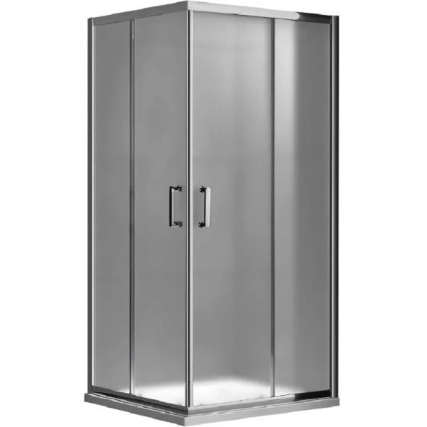 Душевой уголок Gemy Victoria 80х80 см стекло матовое - фото 1