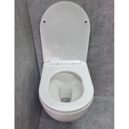 Унитаз подвесной Ceramalux N белый, белые - фото 6