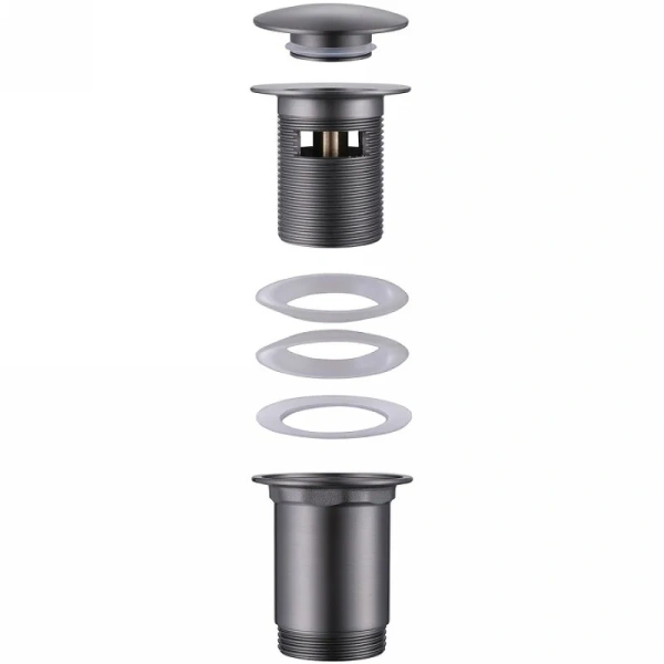 Донный клапан Abber никель index_1 - фото 3