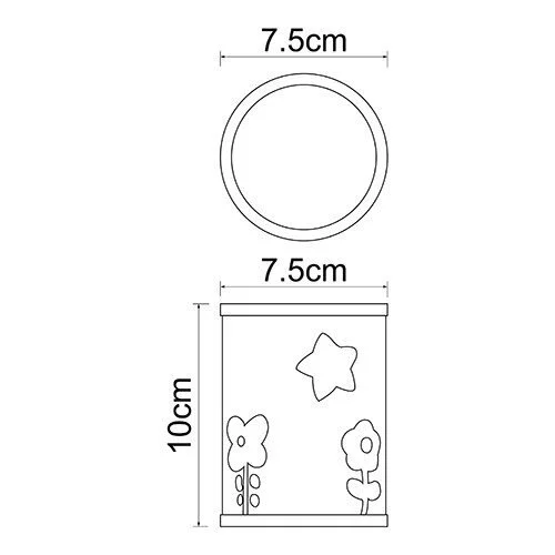 Стакан для ванной WasserKRAFT Ammer Цветок, по запросу - фото 6