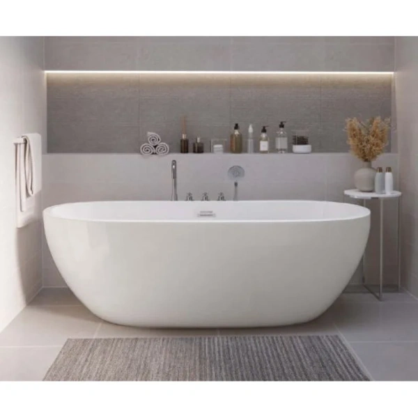 Ванна акриловая Grossman Classic GR-12502-1, со смесителем, 170 x 75 см, белая - фото 3